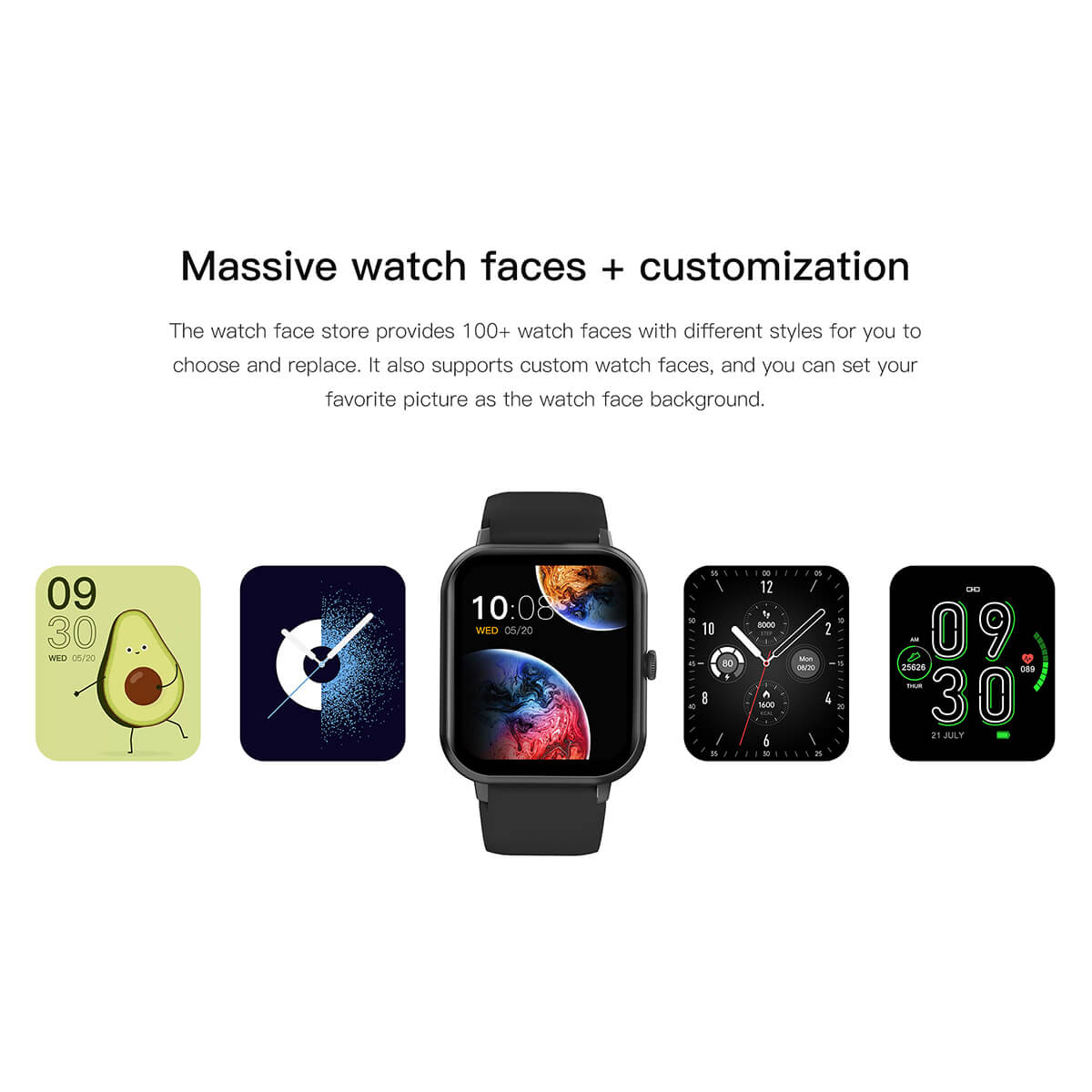 Smartwatch Pro Unisex (With App) - For All Ages